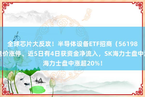 全球芯片大反攻！半导体设备ETF招商（561980）集合竞价涨停、近5日有4日获资金净流入，SK海力士盘中涨超20%！