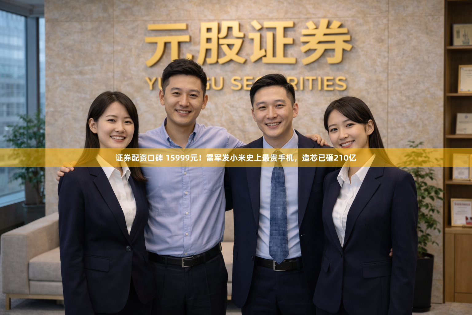 证券配资口碑 15999元！雷军发小米史上最贵手机，造芯已砸210亿